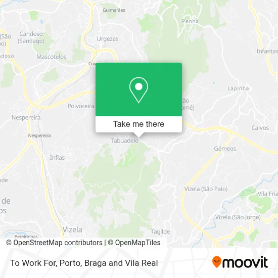 To Work For map