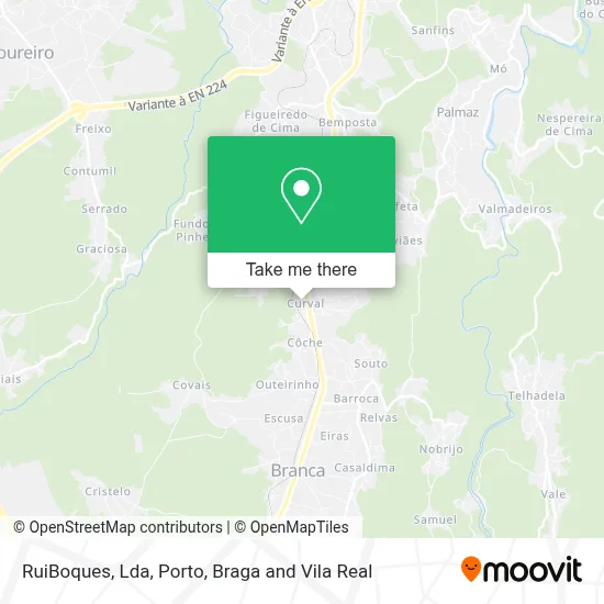 RuiBoques, Lda mapa