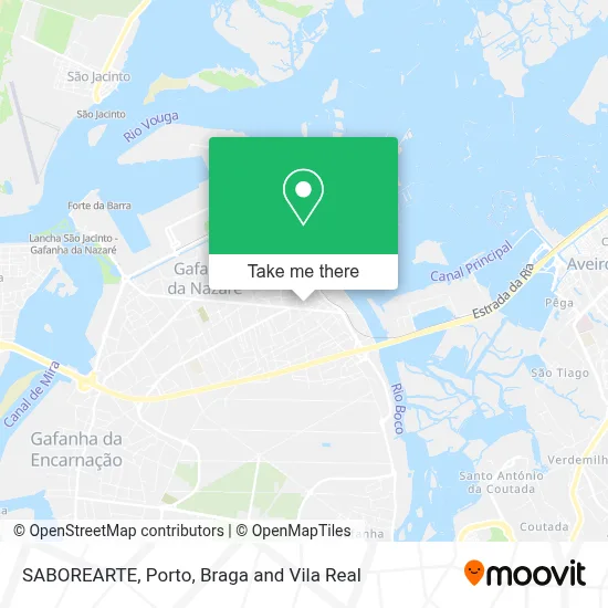 SABOREARTE map