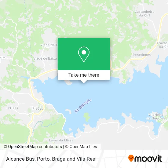 Alcance Bus map