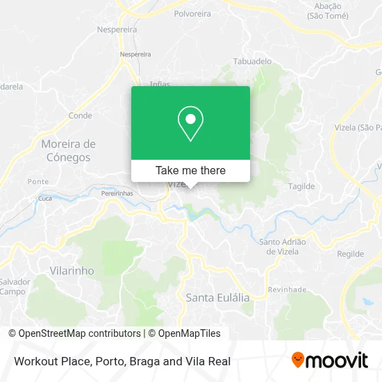 Workout Place map