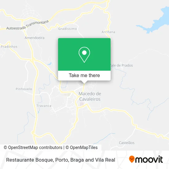 Restaurante Bosque map