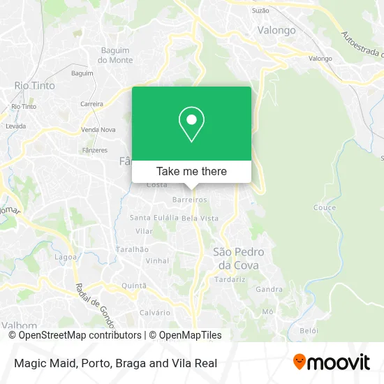 Magic Maid map