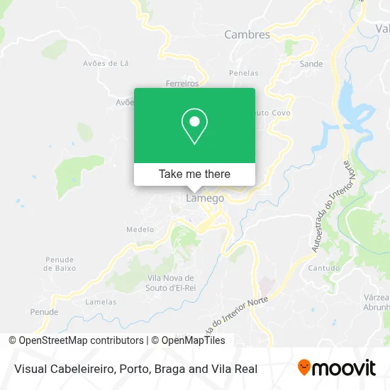 Visual Cabeleireiro map