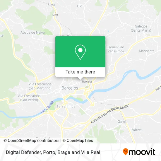 Digital Defender map
