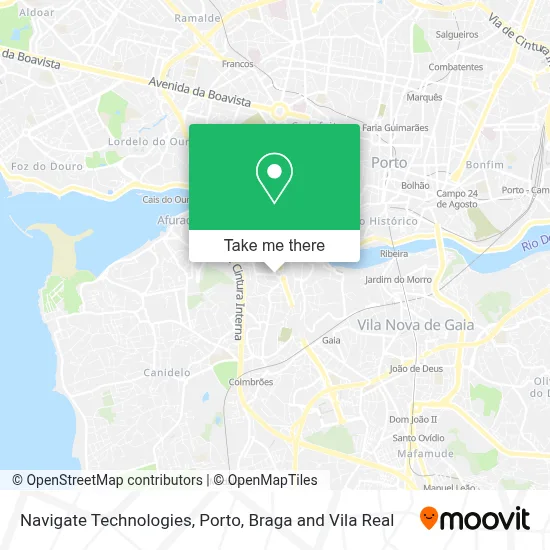 Navigate Technologies map