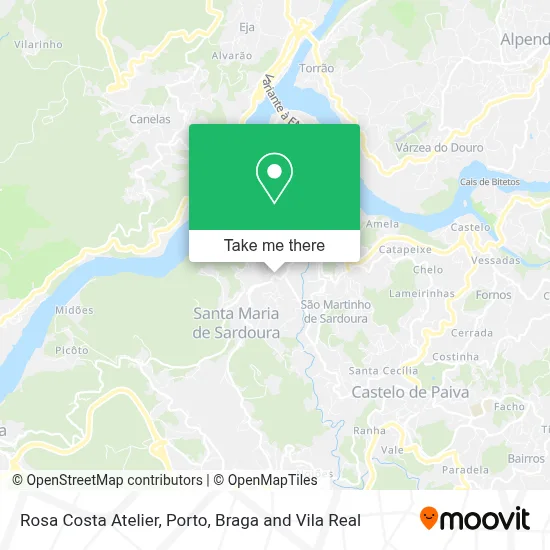 Rosa Costa Atelier mapa
