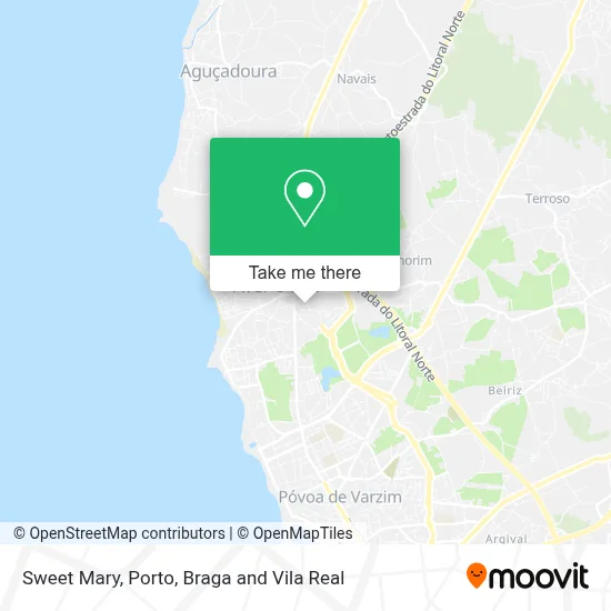 Sweet Mary map