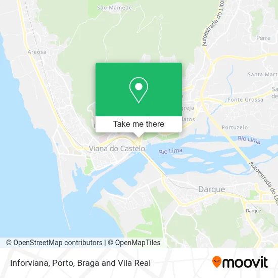 Inforviana map