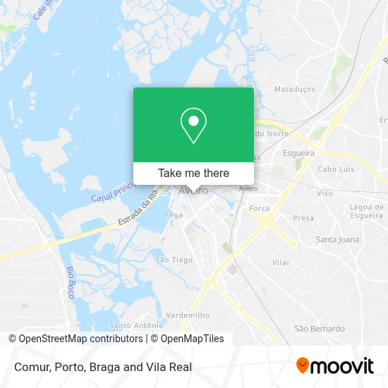 Comur map