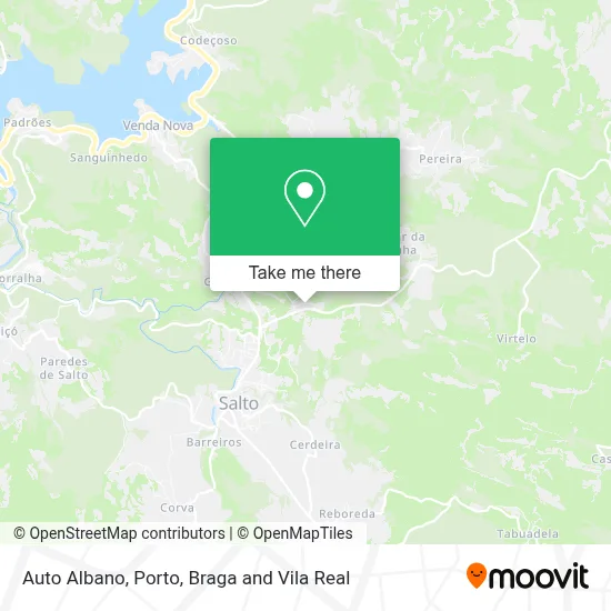 Auto Albano map
