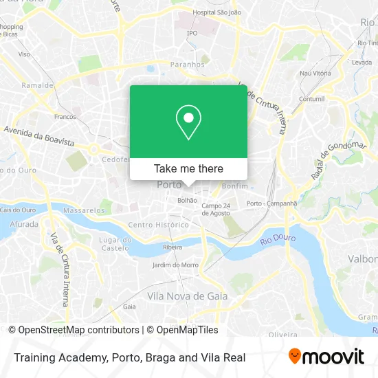 Training Academy map