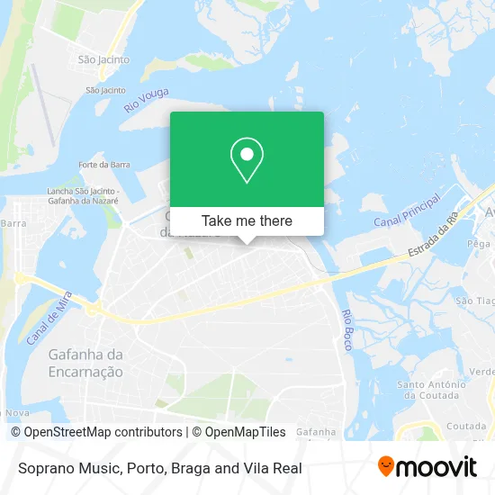Soprano Music map