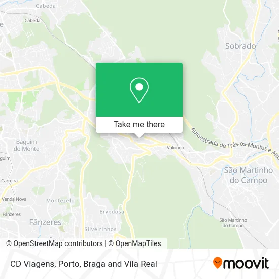 CD Viagens map