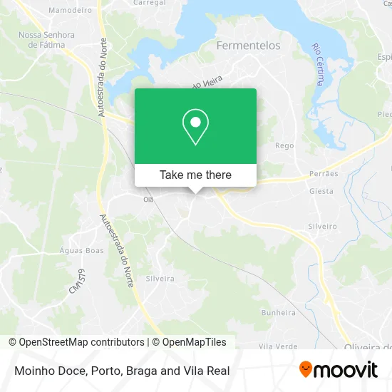 Moinho Doce map