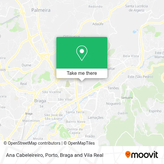 Ana Cabeleireiro map