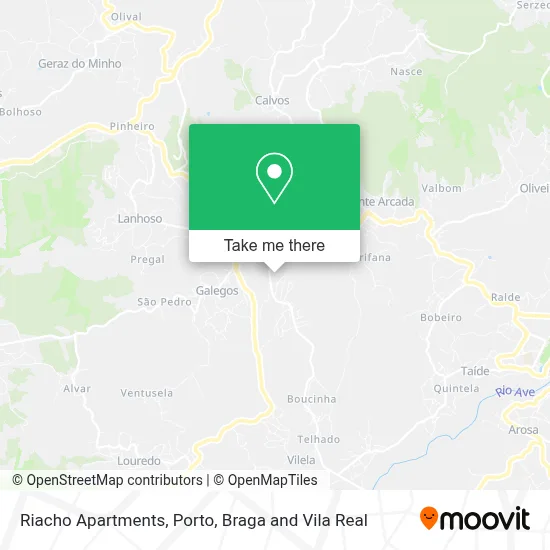 Riacho Apartments mapa