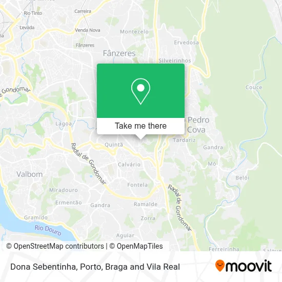 Dona Sebentinha map