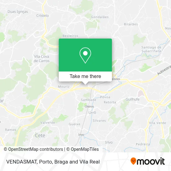 VENDASMAT map