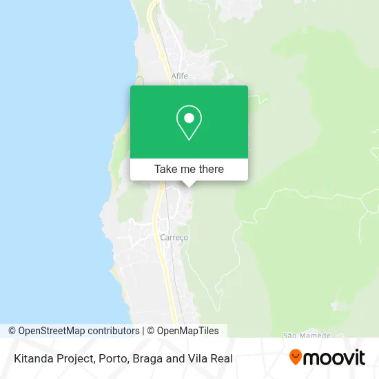 Kitanda Project map