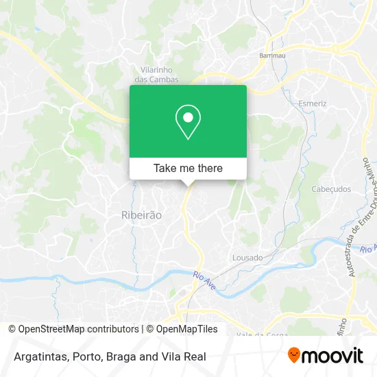 Argatintas map
