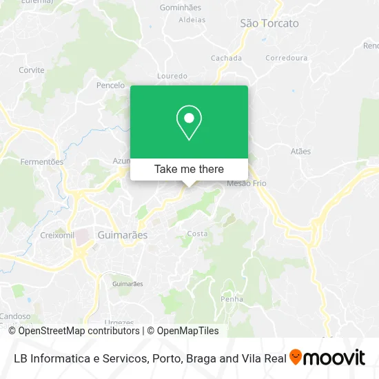 LB Informatica e Servicos map