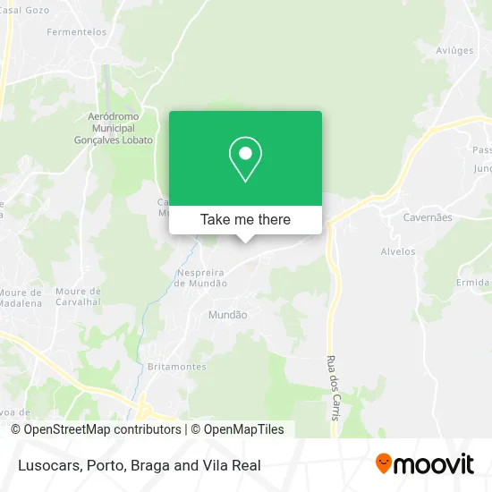 Lusocars map