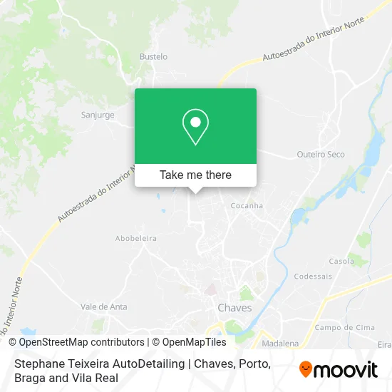 Stephane Teixeira AutoDetailing | Chaves mapa