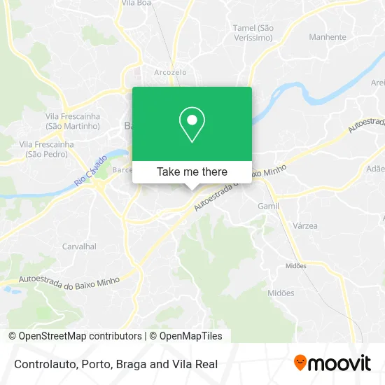 Controlauto map