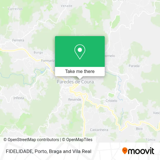 FIDELIDADE map