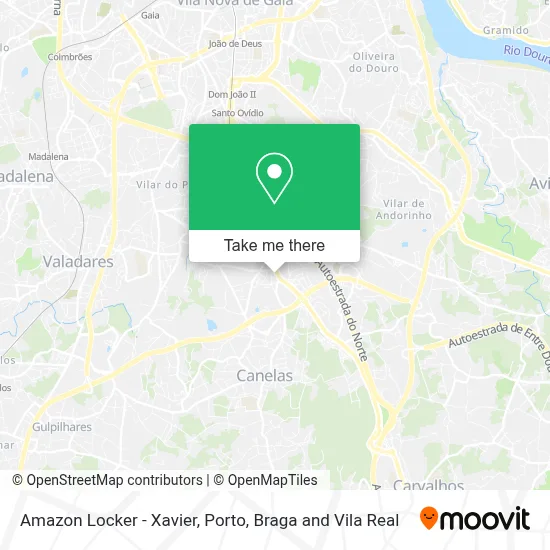 Amazon Locker - Xavier map