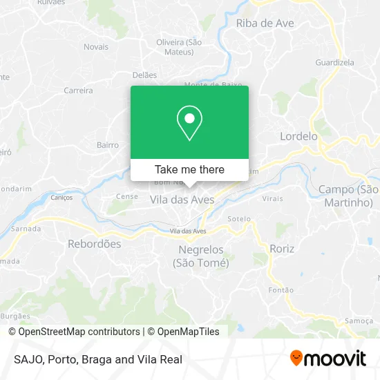 SAJO map