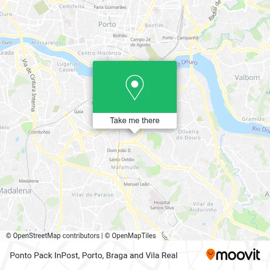 Ponto Pack InPost map