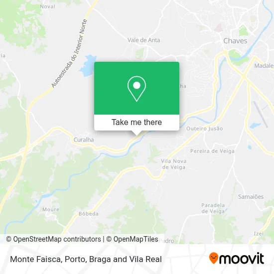 Monte Faisca map