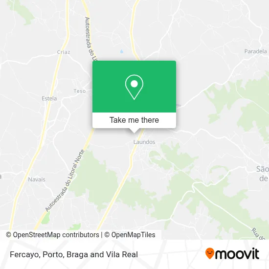 Fercayo map