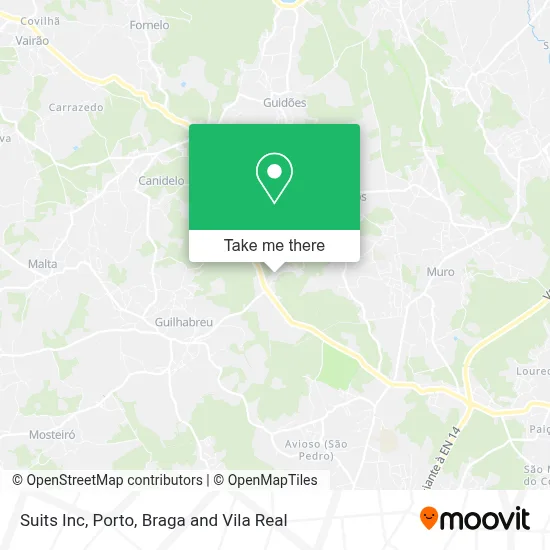 Suits Inc map
