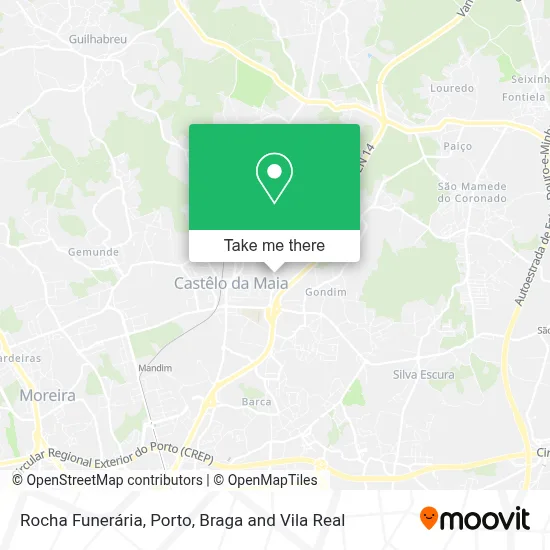 Rocha Funerária map