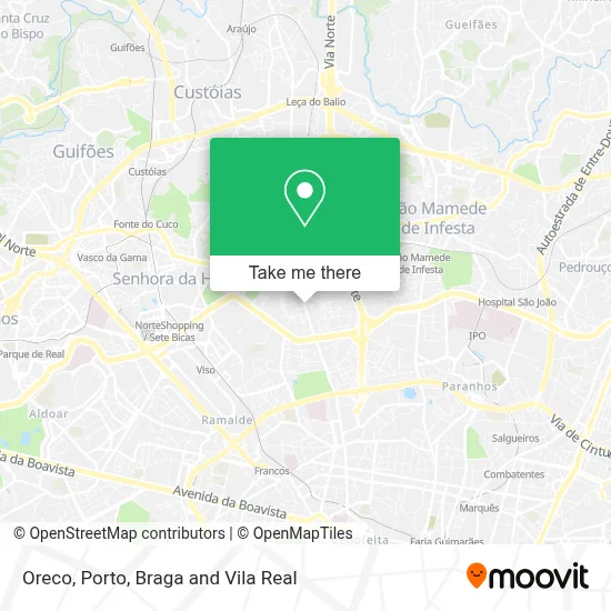 Oreco map