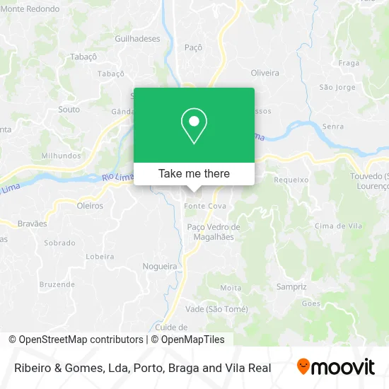 Ribeiro & Gomes, Lda map