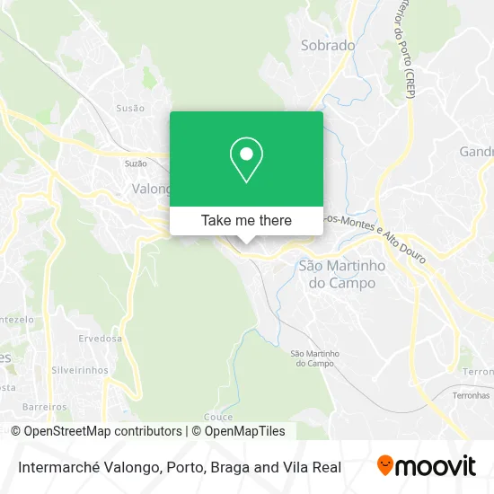 Intermarché Valongo map