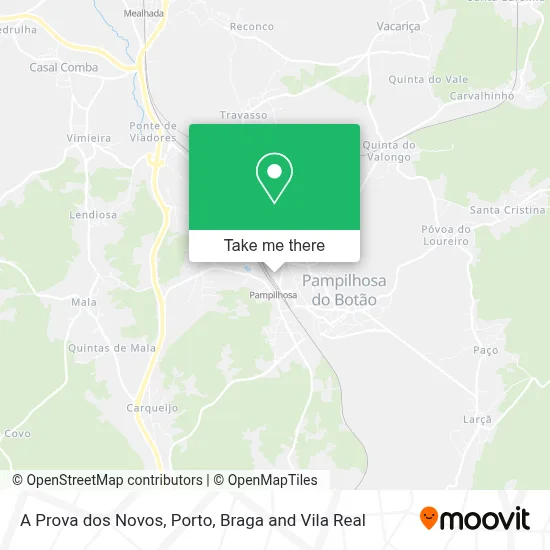 A Prova dos Novos map