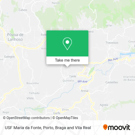USF Maria da Fonte map