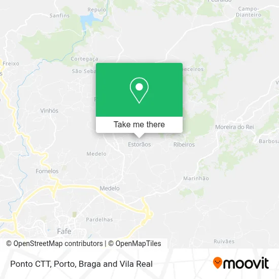 Ponto CTT map