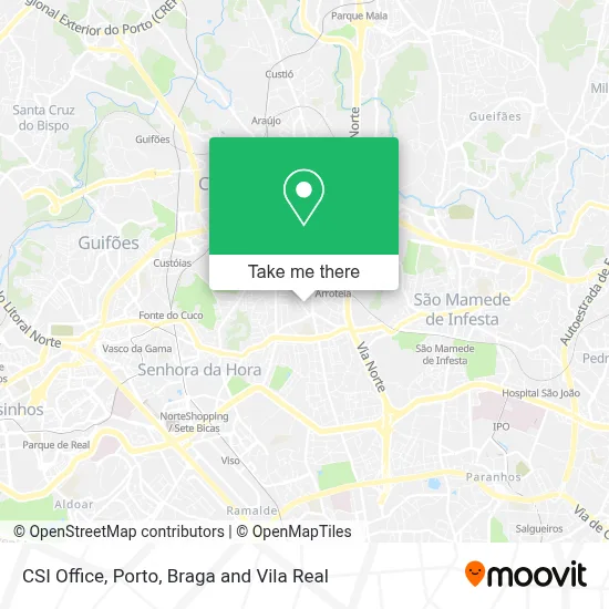 CSI Office map