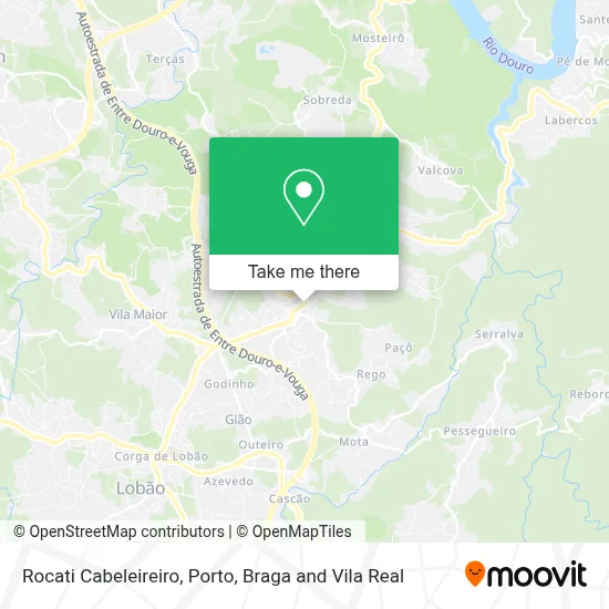 Rocati Cabeleireiro map