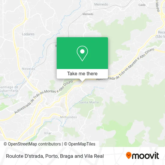 Roulote D'strada mapa