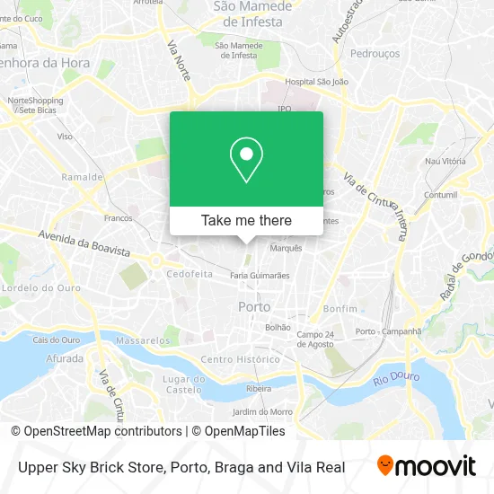 Upper Sky Brick Store map
