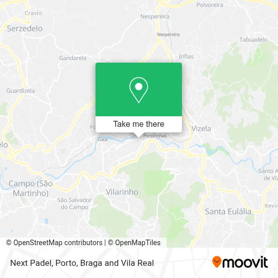 Next Padel map