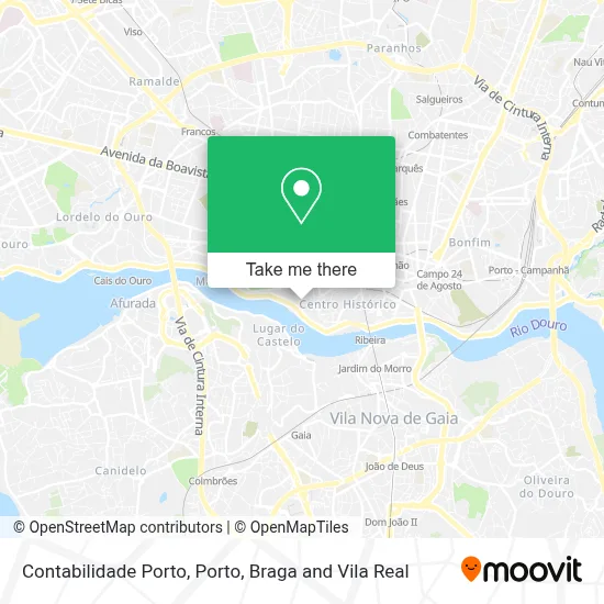 Contabilidade Porto map