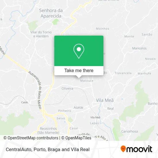 CentralAuto map